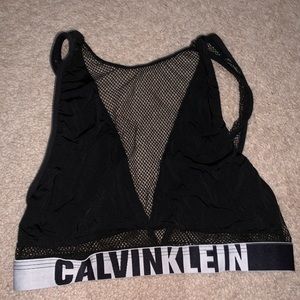 Mesh Calvin Klein bra